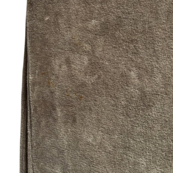 🐆 Vintage Onoue Grey Velour Zip-up With Fuzzy Leopard Print Trim 🐆 - Picture 3 of 4